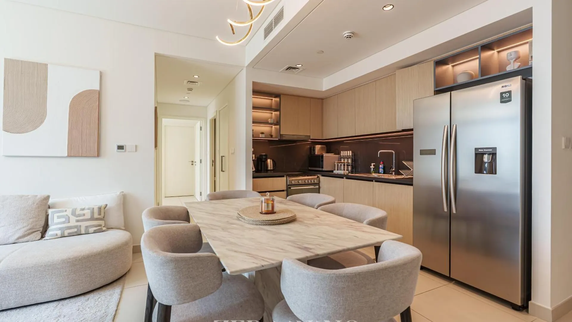 Apartment Zed Living - 2 Bedroom Next To Burj Khalifa - Burj Crown Dubai
